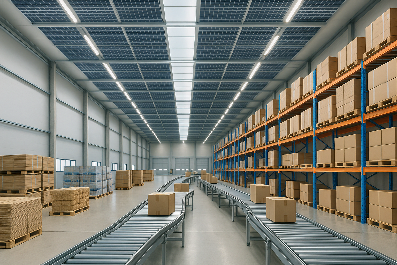 Sustainable Warehouse Interior