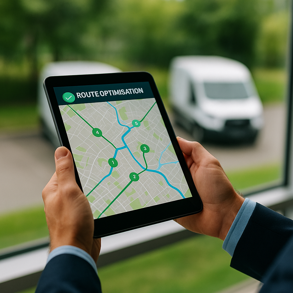 Route Optimisation on a Digital Tablet
