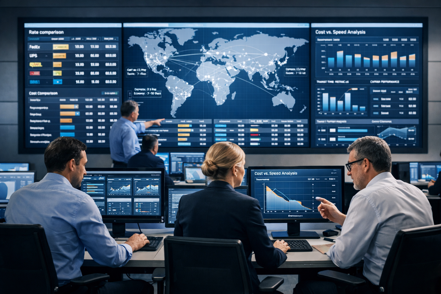 Visualising multi-carrier strategy