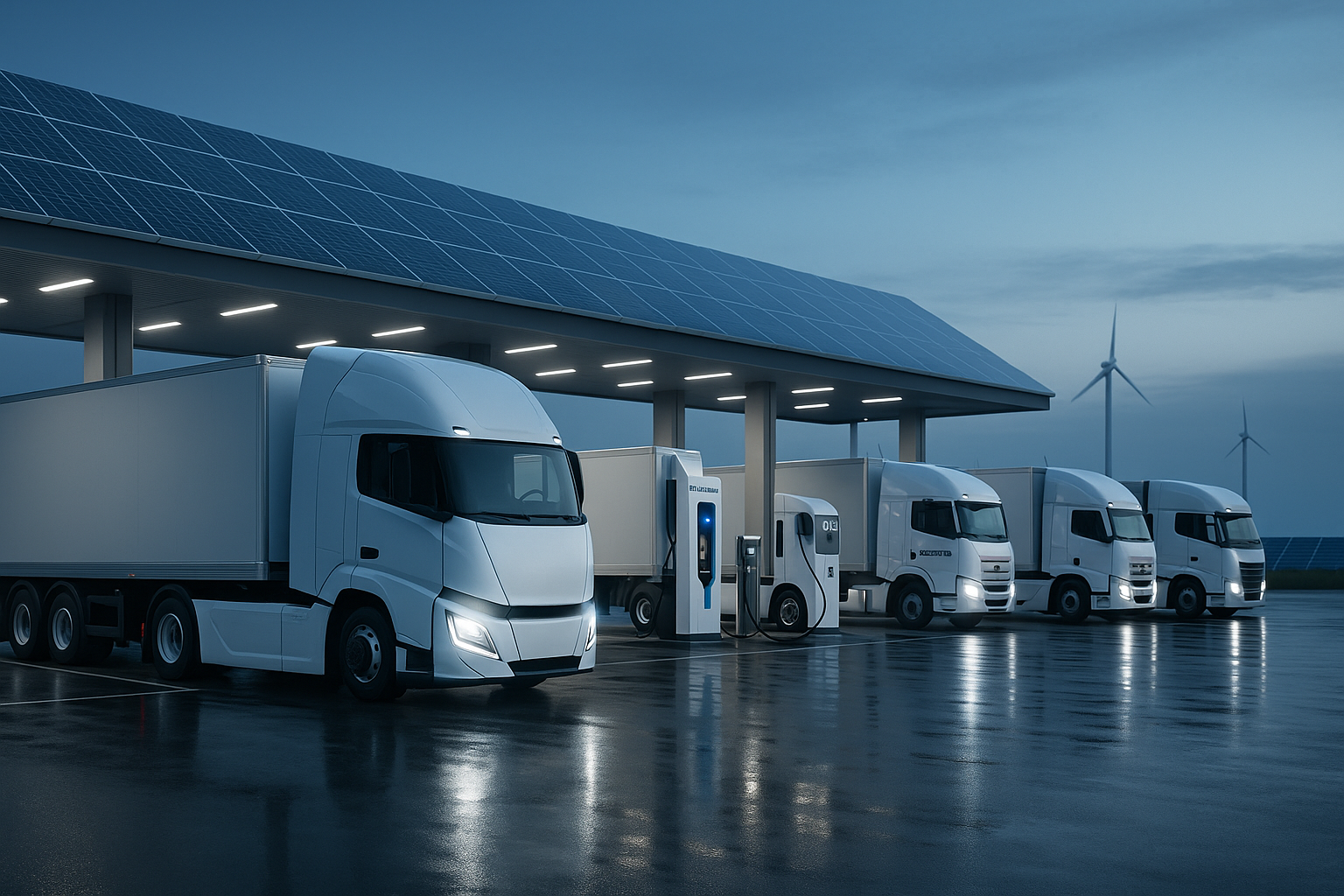 Eco-Friendly Fleet — Technology Meets Sustainability