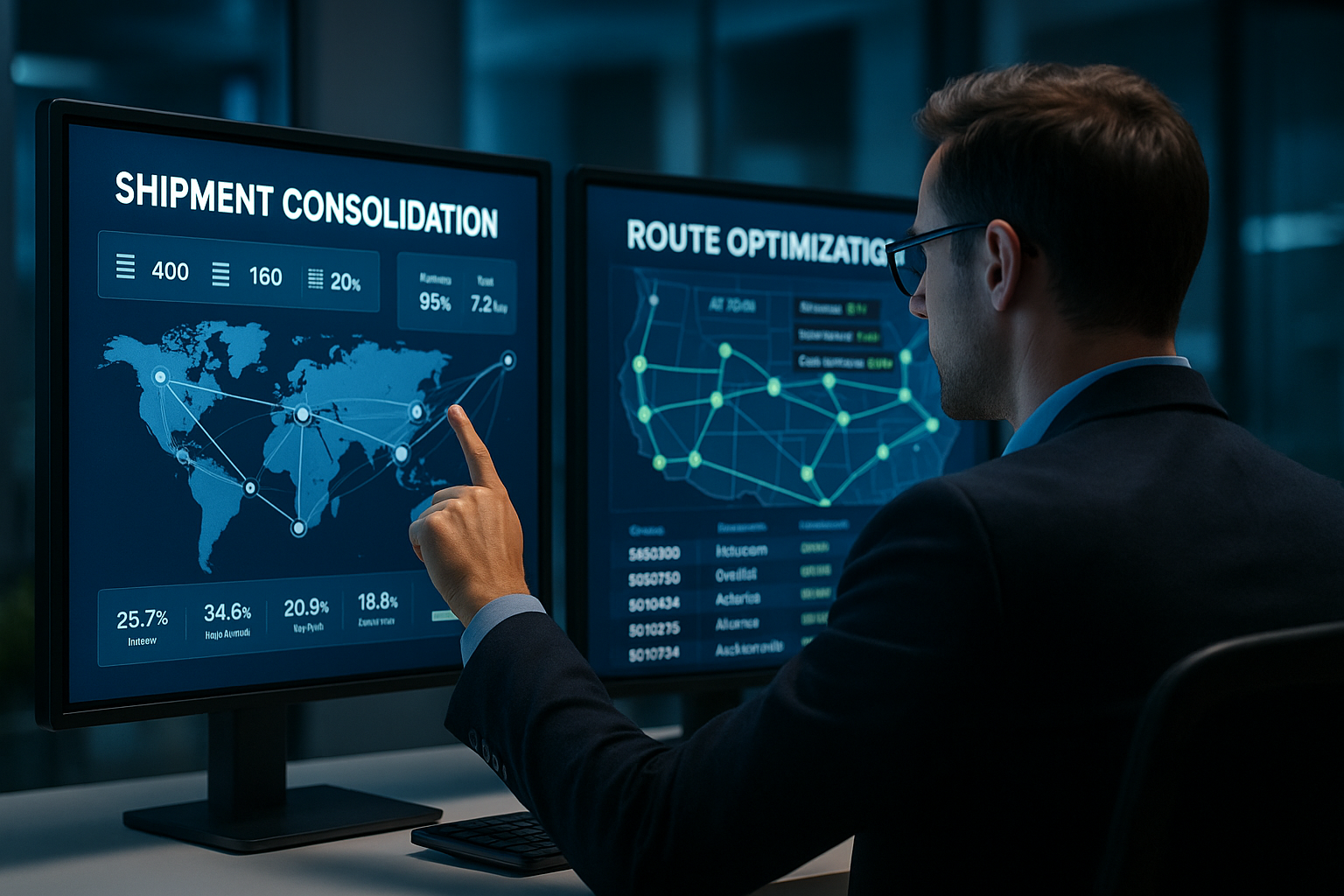 Freight Consolidation Efficiency